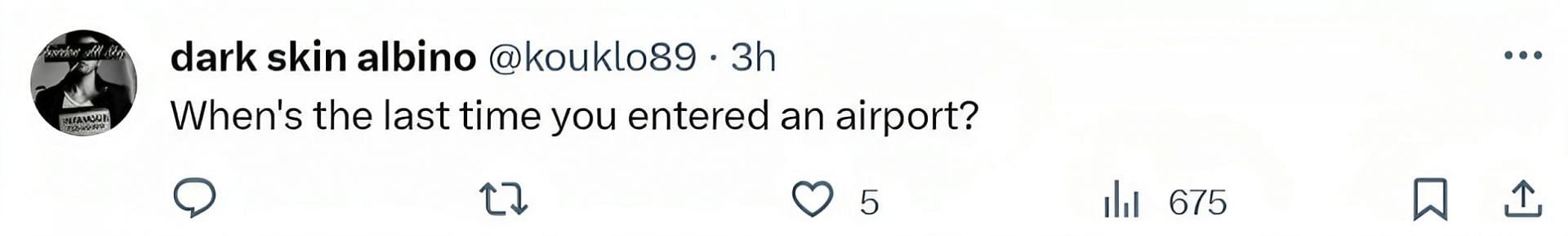 Comments on the tweet